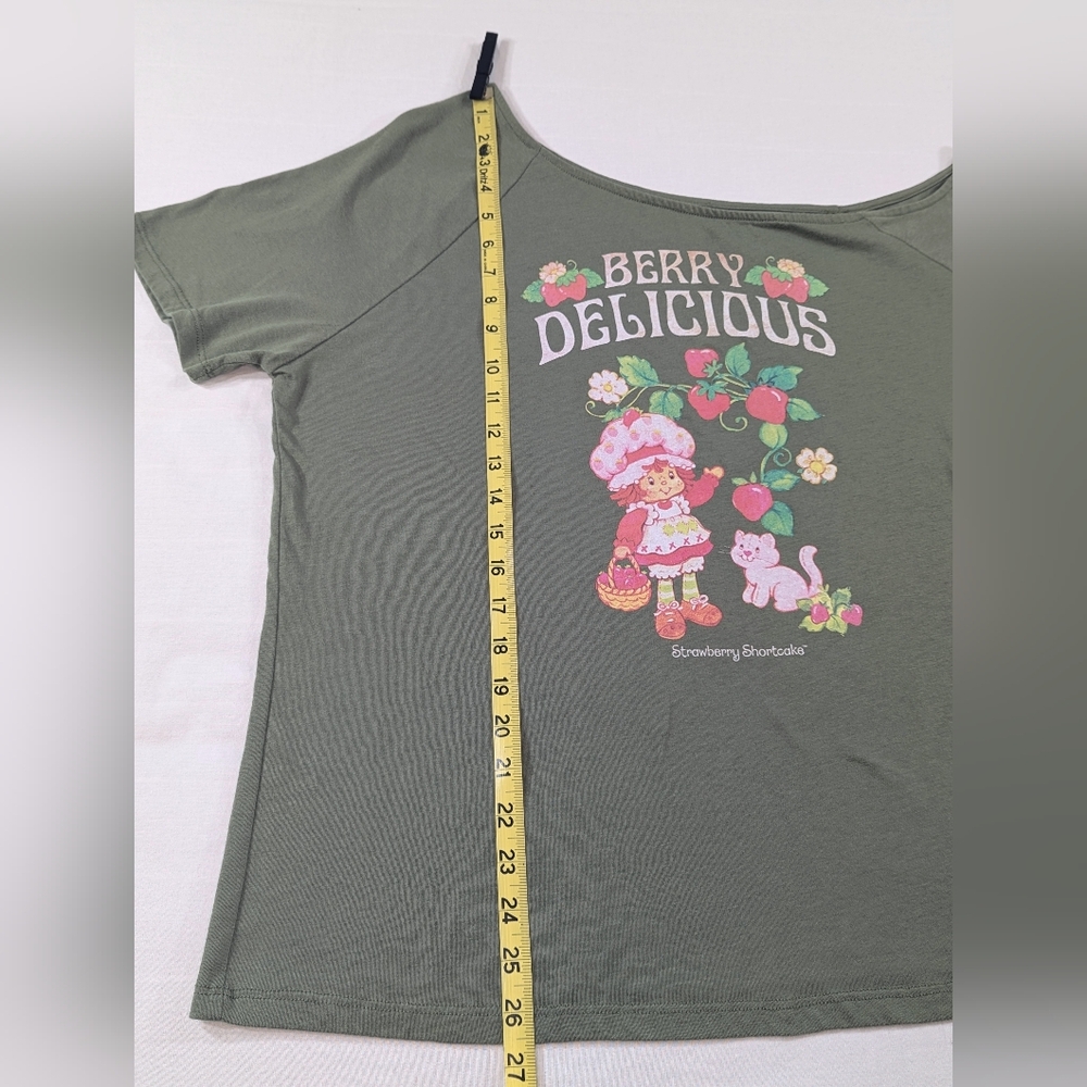 Torrid Strawberry Shortcake Classic Fit Off Shoulder Tee (Torrid 00) - Picture 7 of 10
